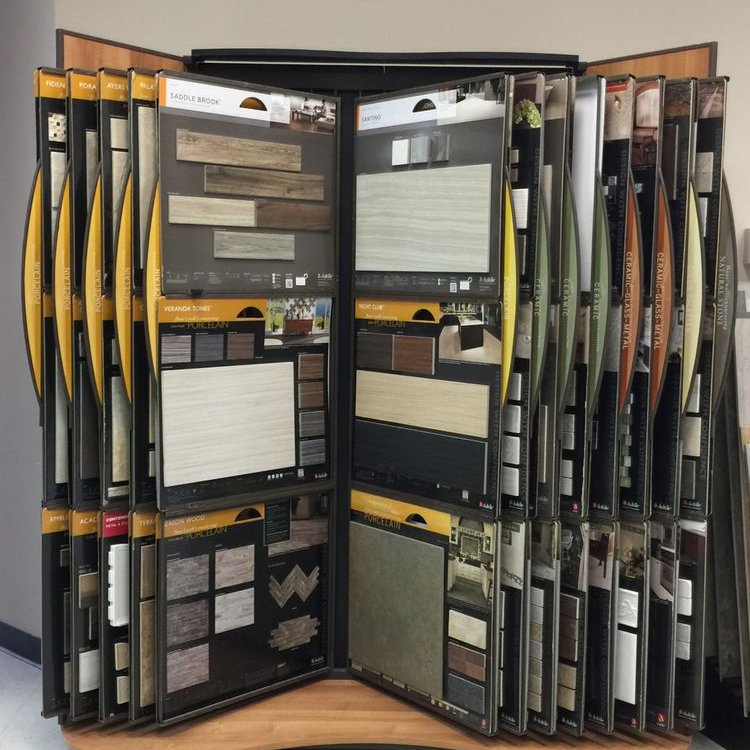 Tile flooring options at the Wholesale Flooring Co