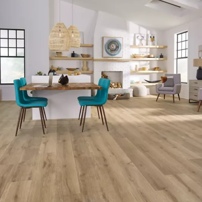 Pergo extreme vinyl flooring in a kitchen