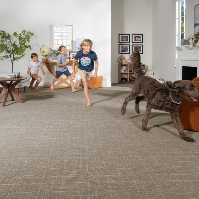 Kid and Pet friendly SmartStrand carpet