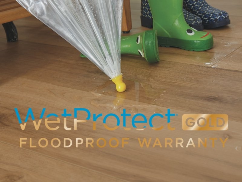WetProtect Warranty on a water resistant floor