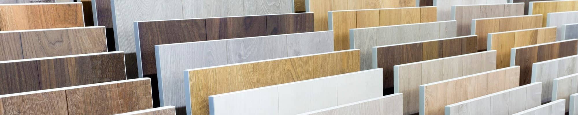 Flooring Products in a local showroom